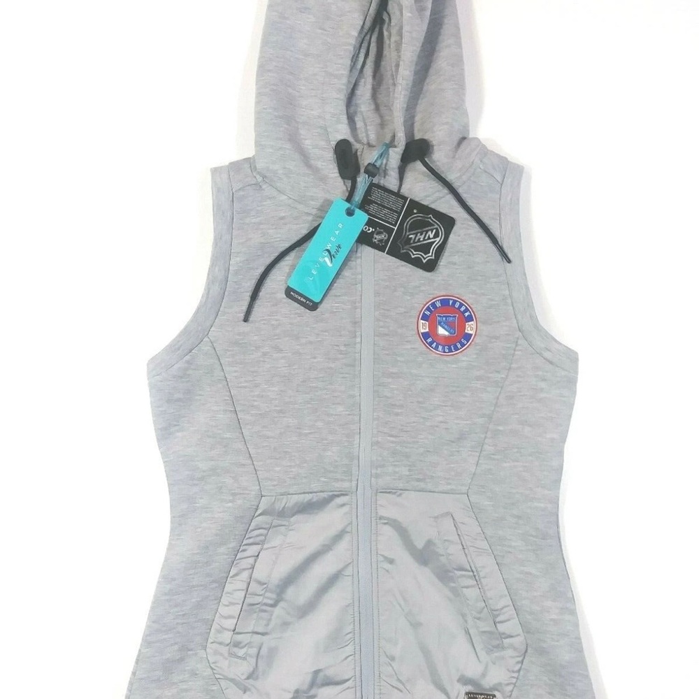 NY Rangers (New) Women’s Gray Sleeveless Sweater - Size Small